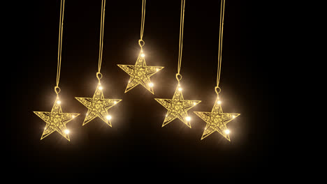 christmas-Golden-star-hanging-design-element-Ornament-Animation-with-alpha-channel-transparent-background